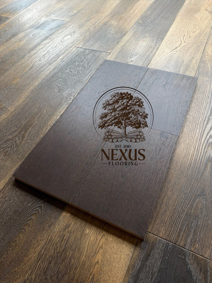 Engineered 14mmx 3mm x190mm x1900 Mocha Oak (brushed matt lac) Oak