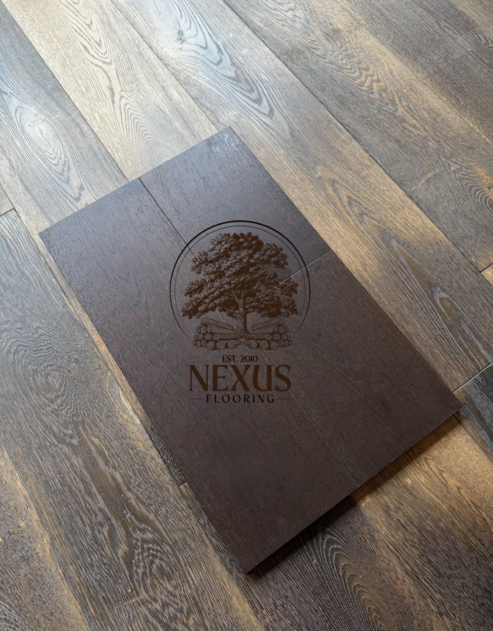 Engineered 14mmx 3mm x190mm x1900 Mocha Oak (brushed matt lac) Oak