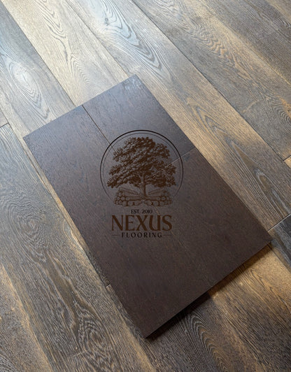 Engineered 14mmx 3mm x190mm x1900 Mocha Oak (brushed matt lac) Oak