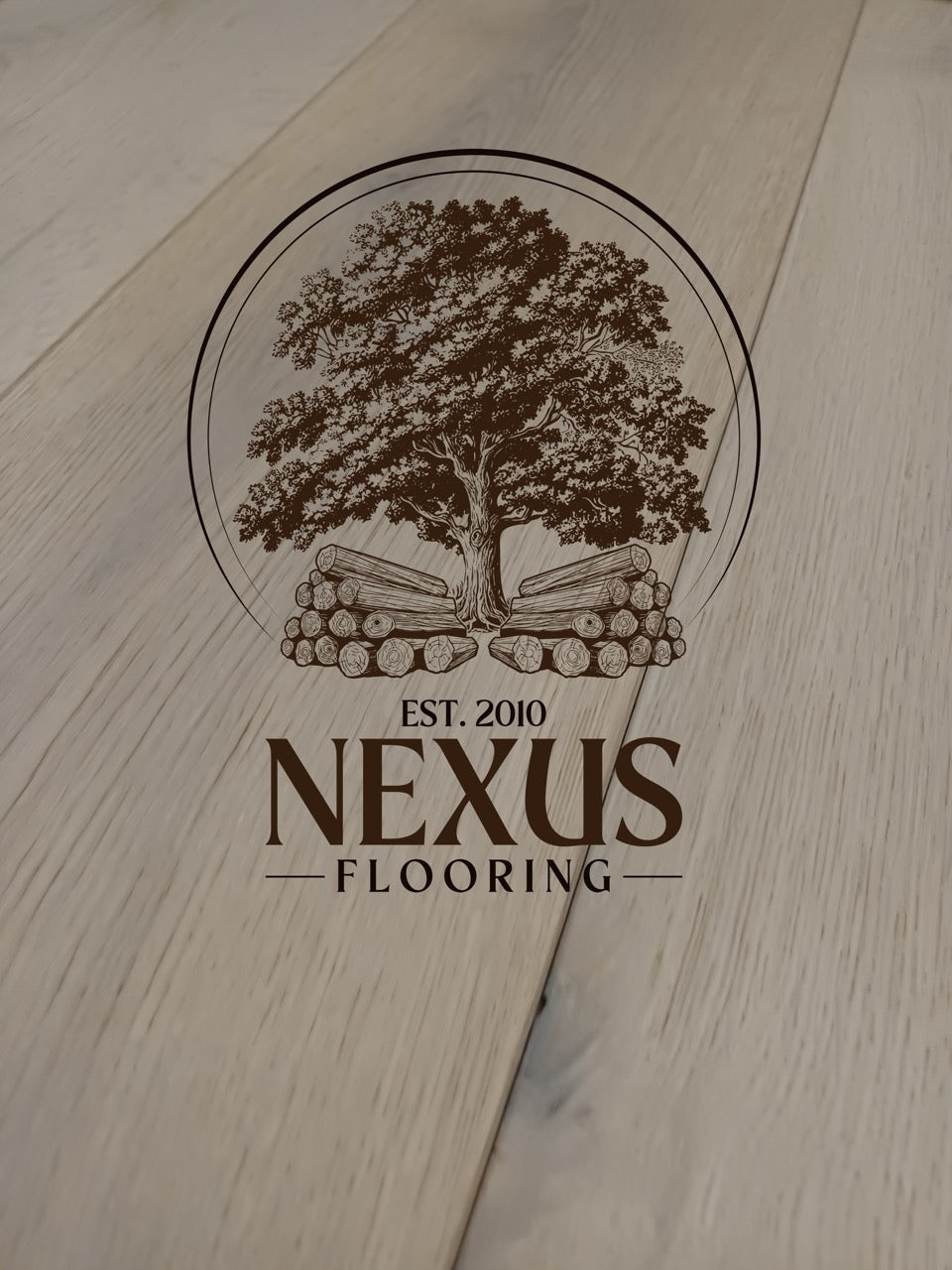 15mm x 4mm x190mm White Lacquered Engineered Oak Wood Flooring