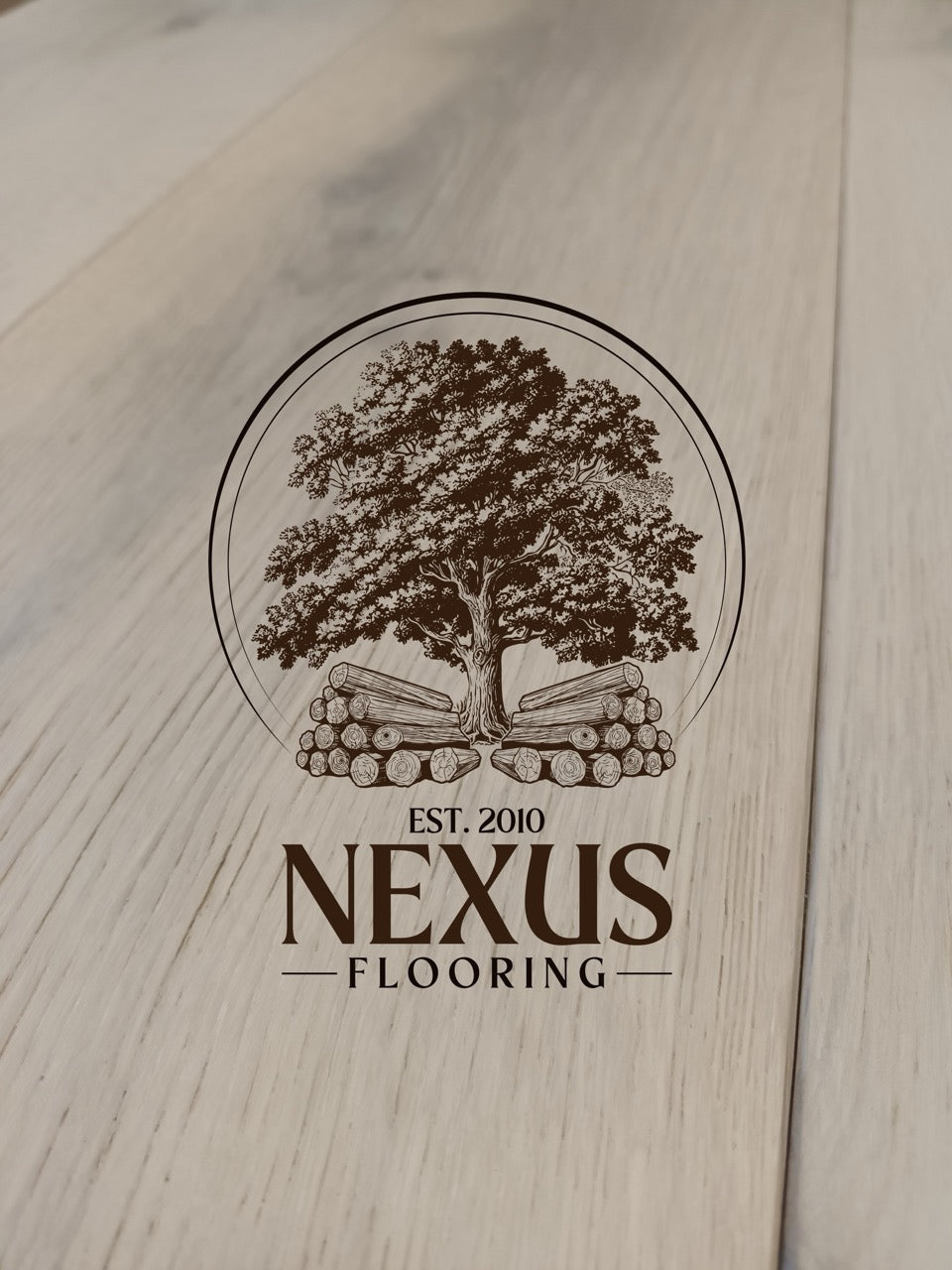 15mm x 4mm x190mm White Lacquered Engineered Oak Wood Flooring