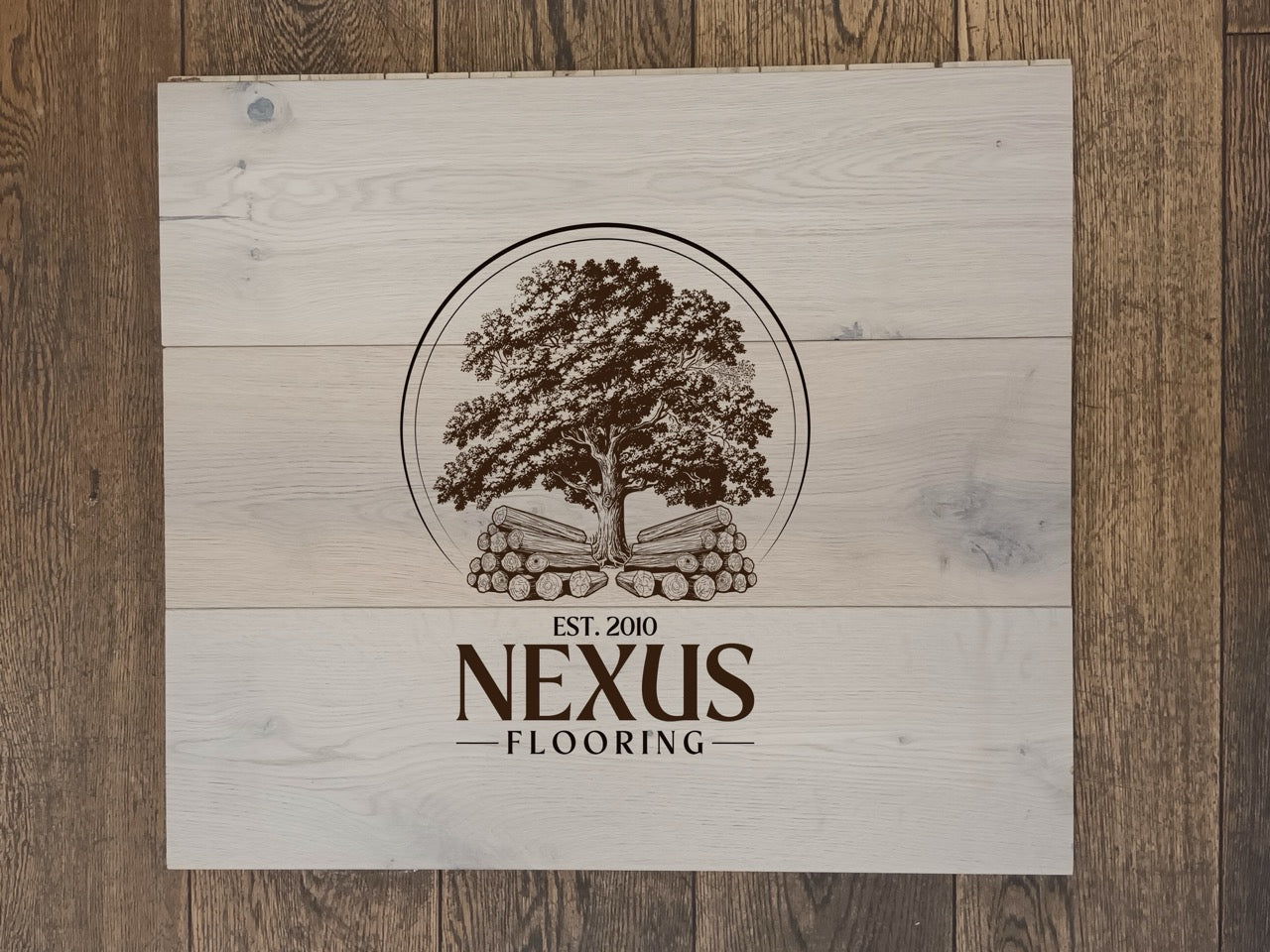 15mm x 4mm x190mm White Lacquered Engineered Oak Wood Flooring