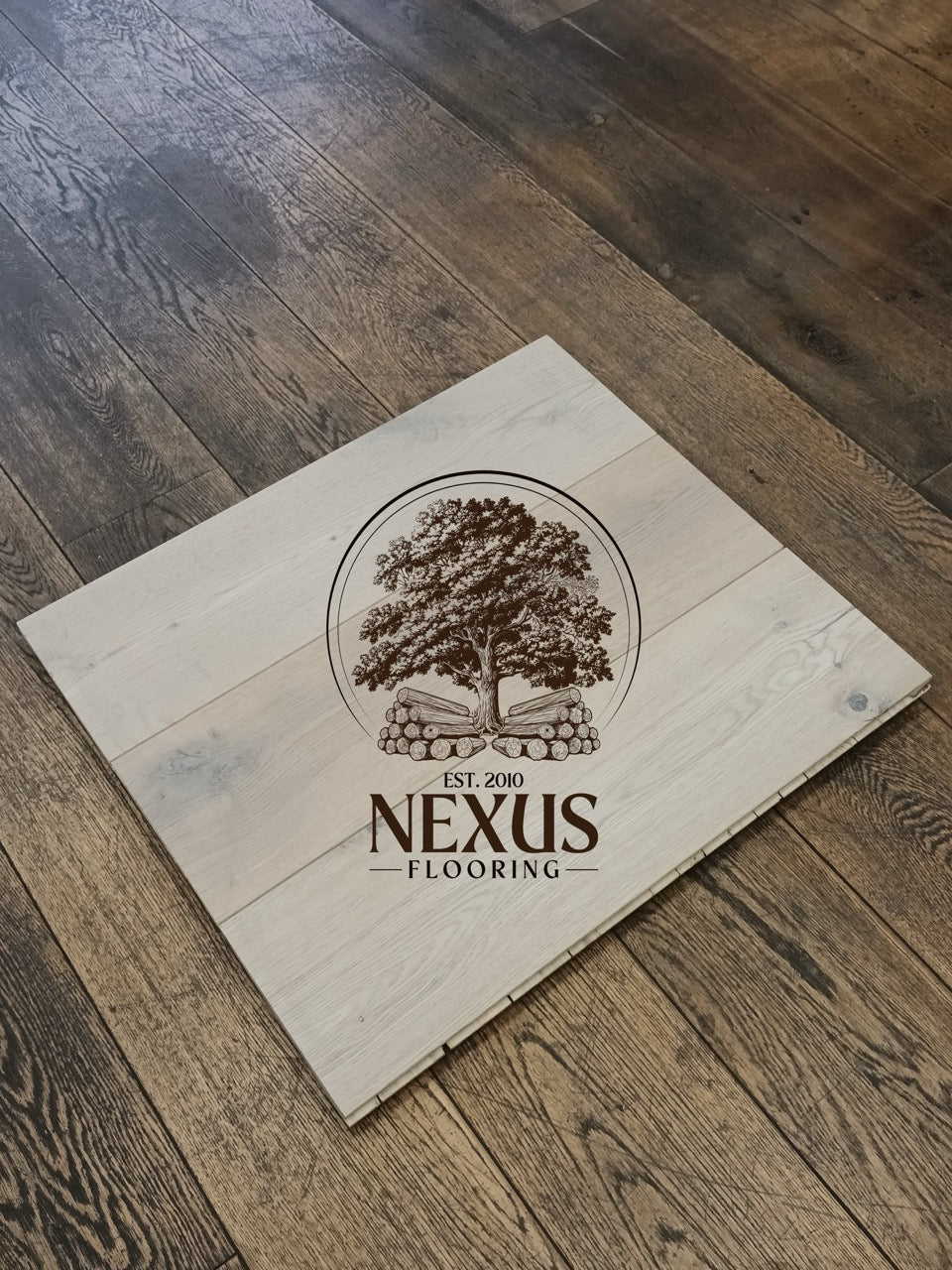 15mm x 4mm x190mm White Lacquered Engineered Oak Wood Flooring