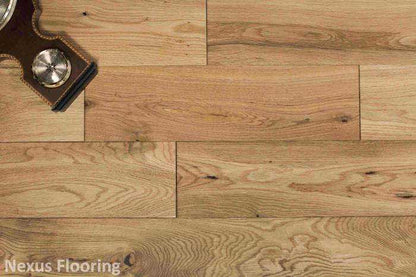 18mm x 90mm Lacquered Solid Oak Wood Flooring