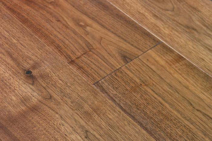 20mm x 4mm x 191mm American Black Walnut Lacquered Engineered Wood Flooring